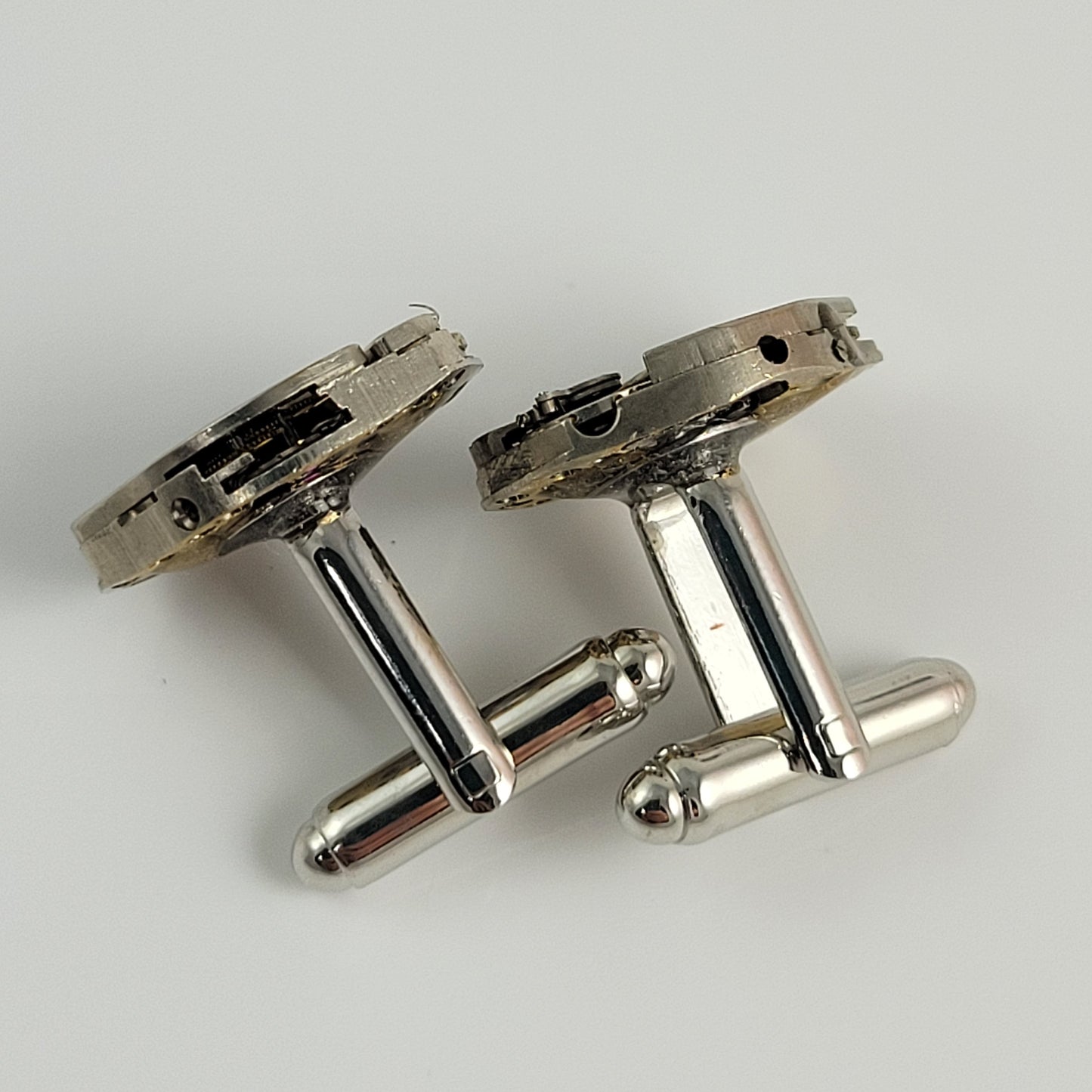 CUFFLINKS WATCH MOVEMENT - OVAL #005