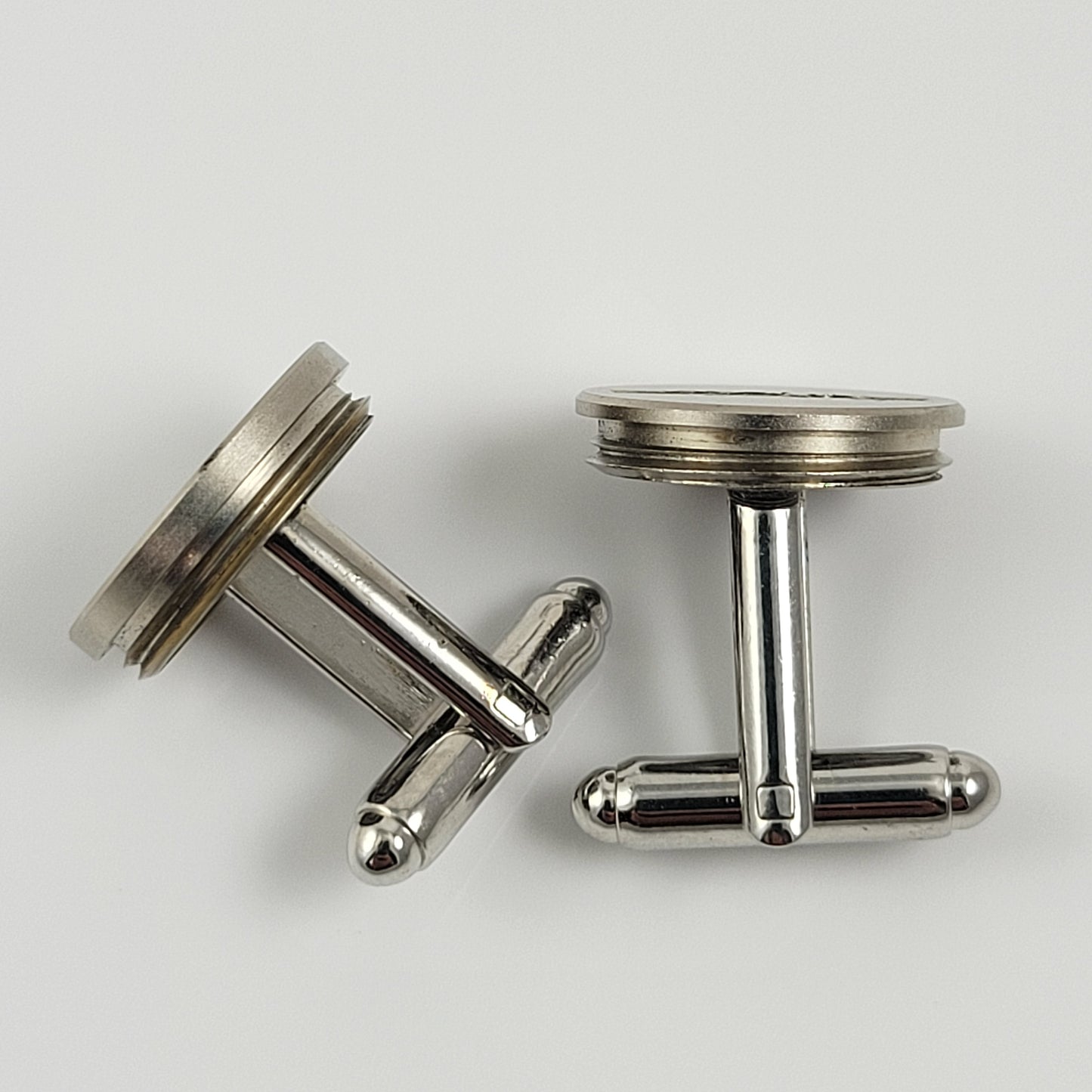 CUFFLINKS CAMERA BATTERY COVER CAP - ROUND #018