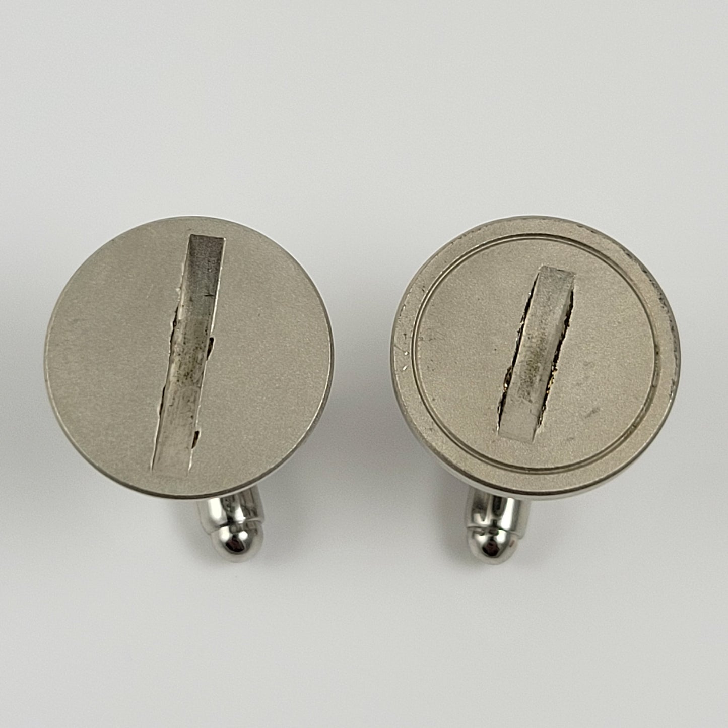 CUFFLINKS CAMERA BATTERY COVER CAP - ROUND #019