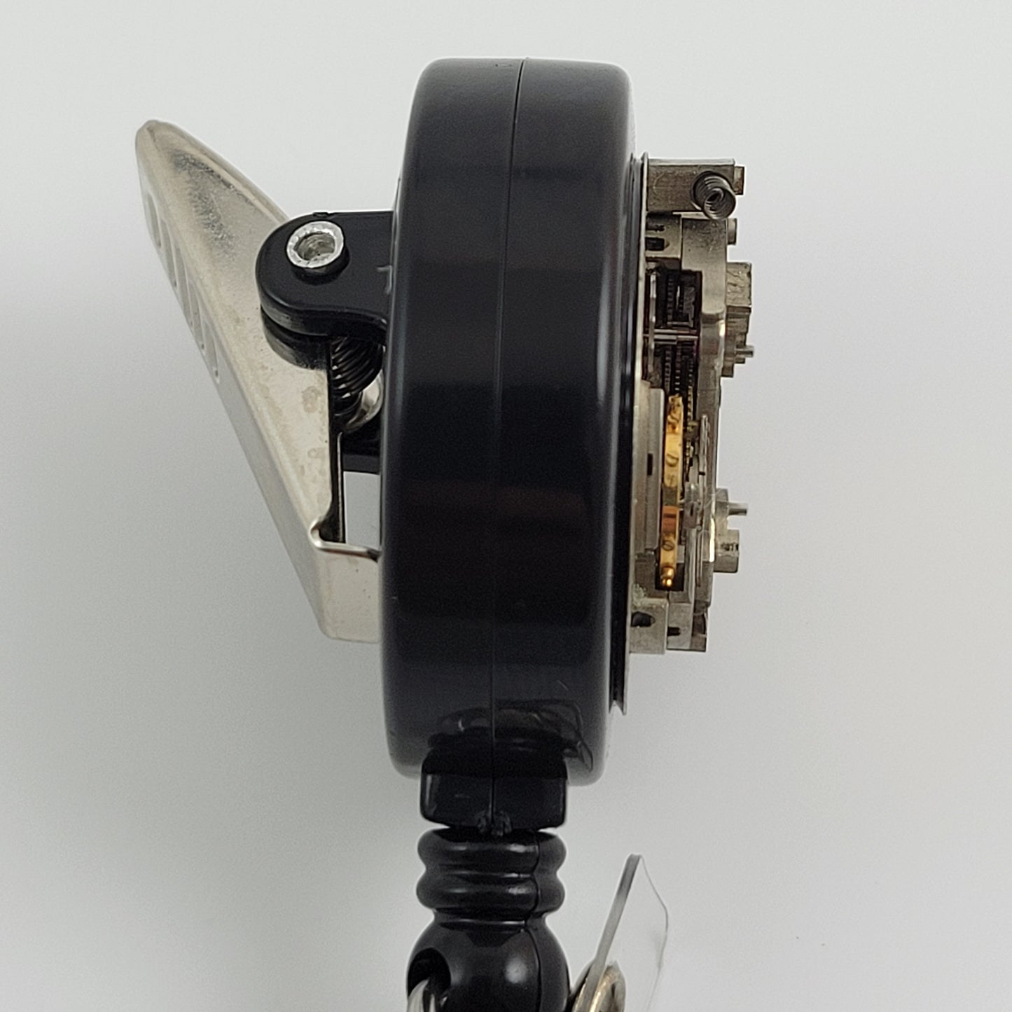 ID BADGE REEL - WATCH MOVEMENT - SKELETON BACK #006