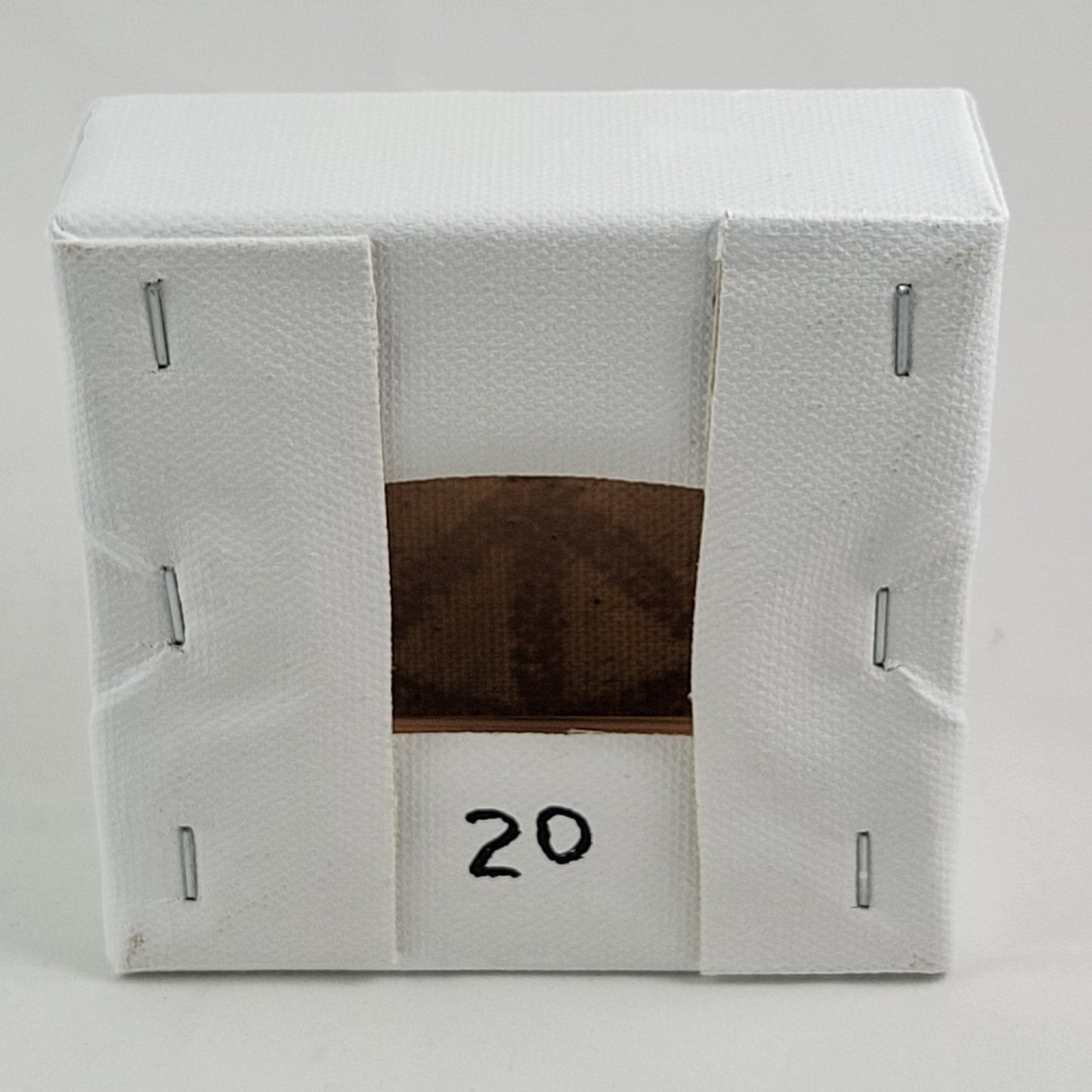 4"x4" CANVAS PEACE SYMBOL #020