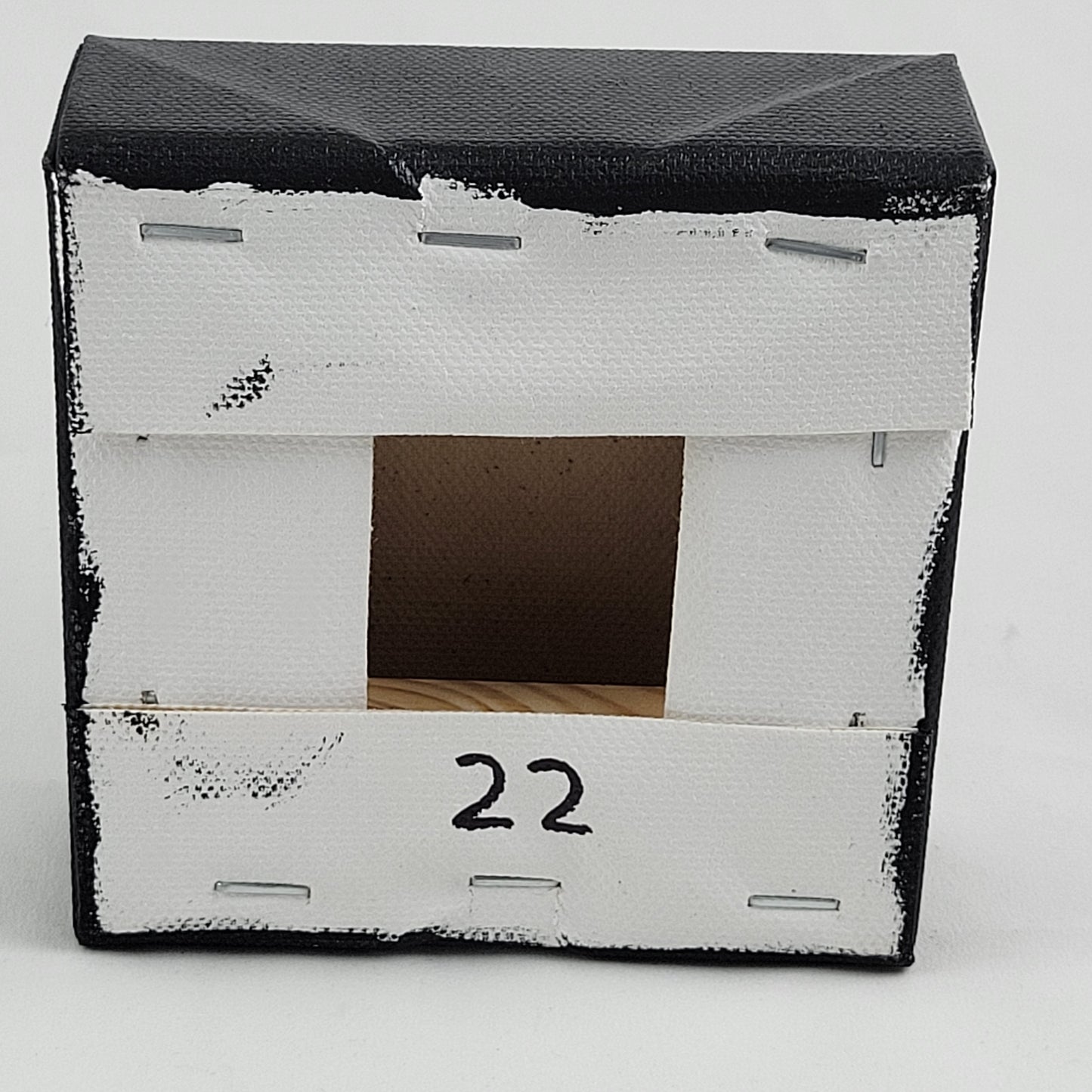 4"x4" CANVAS SWIRL #022