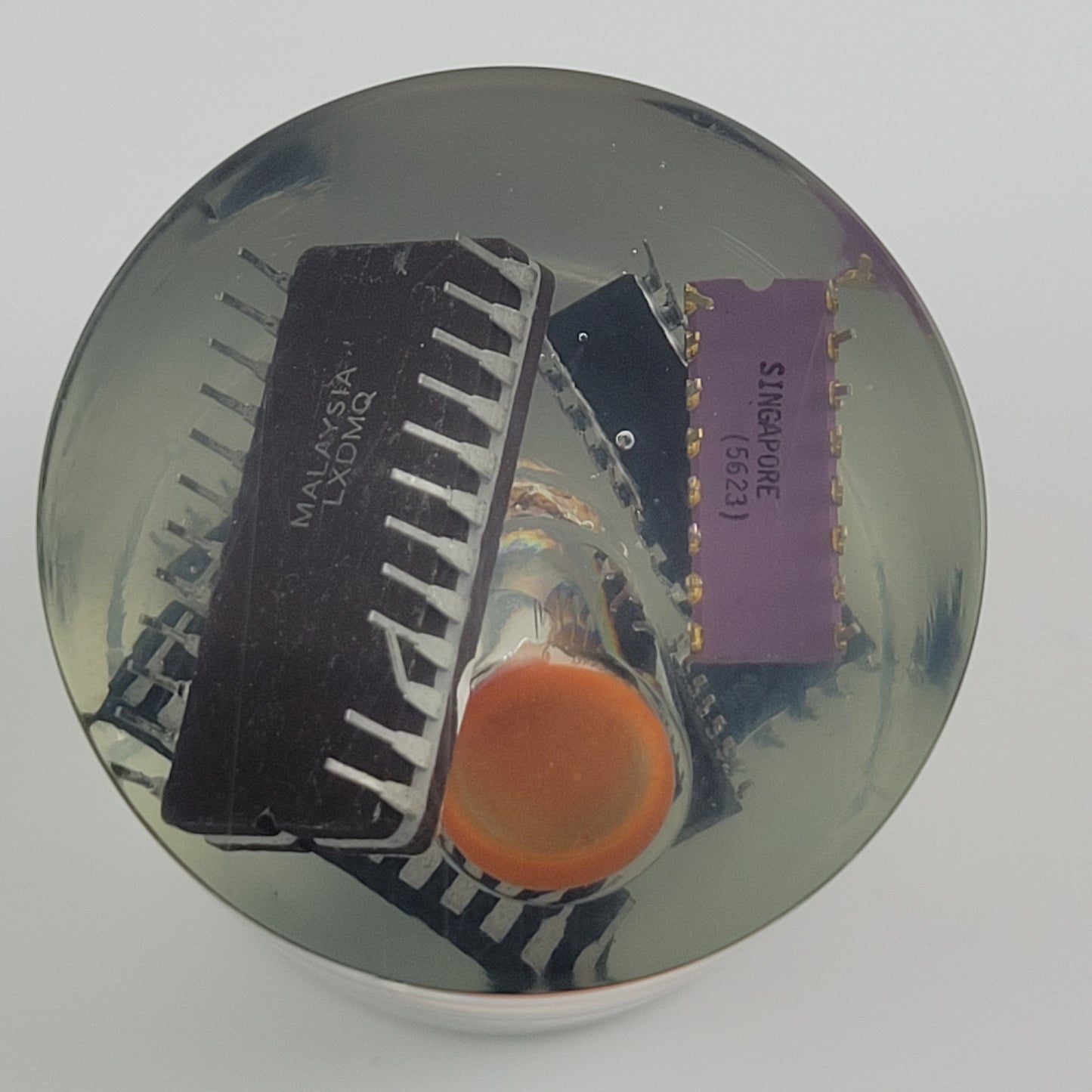 RESIN CYLINDER CHIPS & SALSA - #002