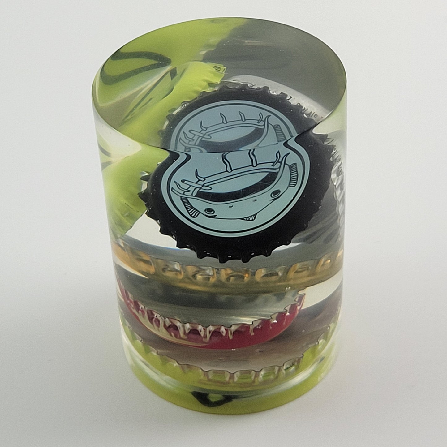 RESIN CYLINDER CRAFT BEER CAPS - #004