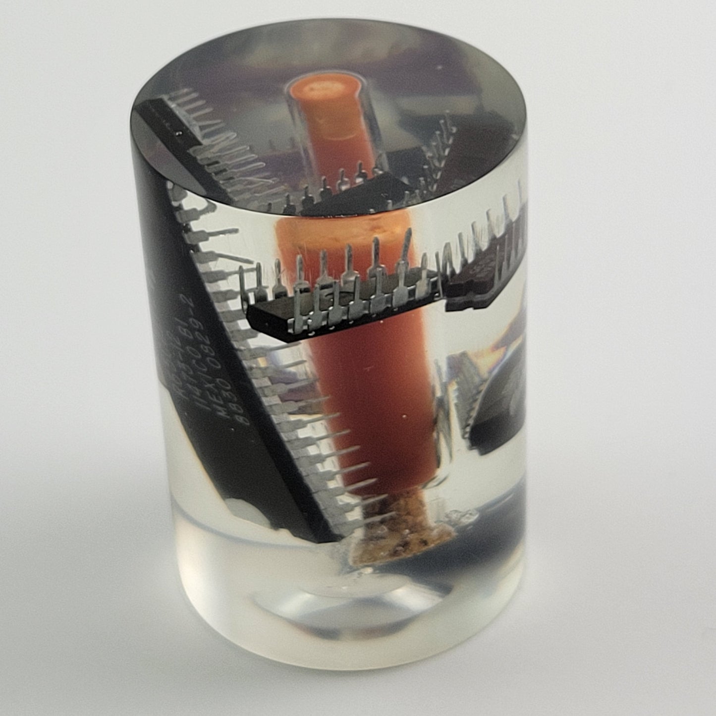 RESIN CYLINDER CHIPS & SALSA - #009