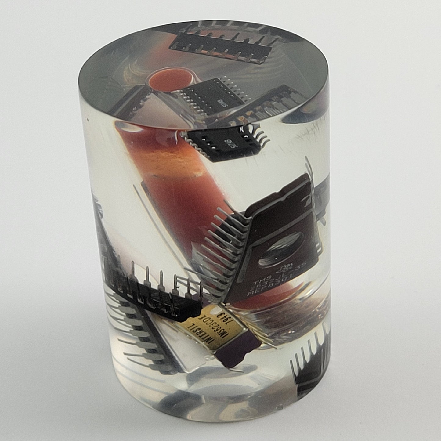 RESIN CYLINDER CHIPS & SALSA - #014