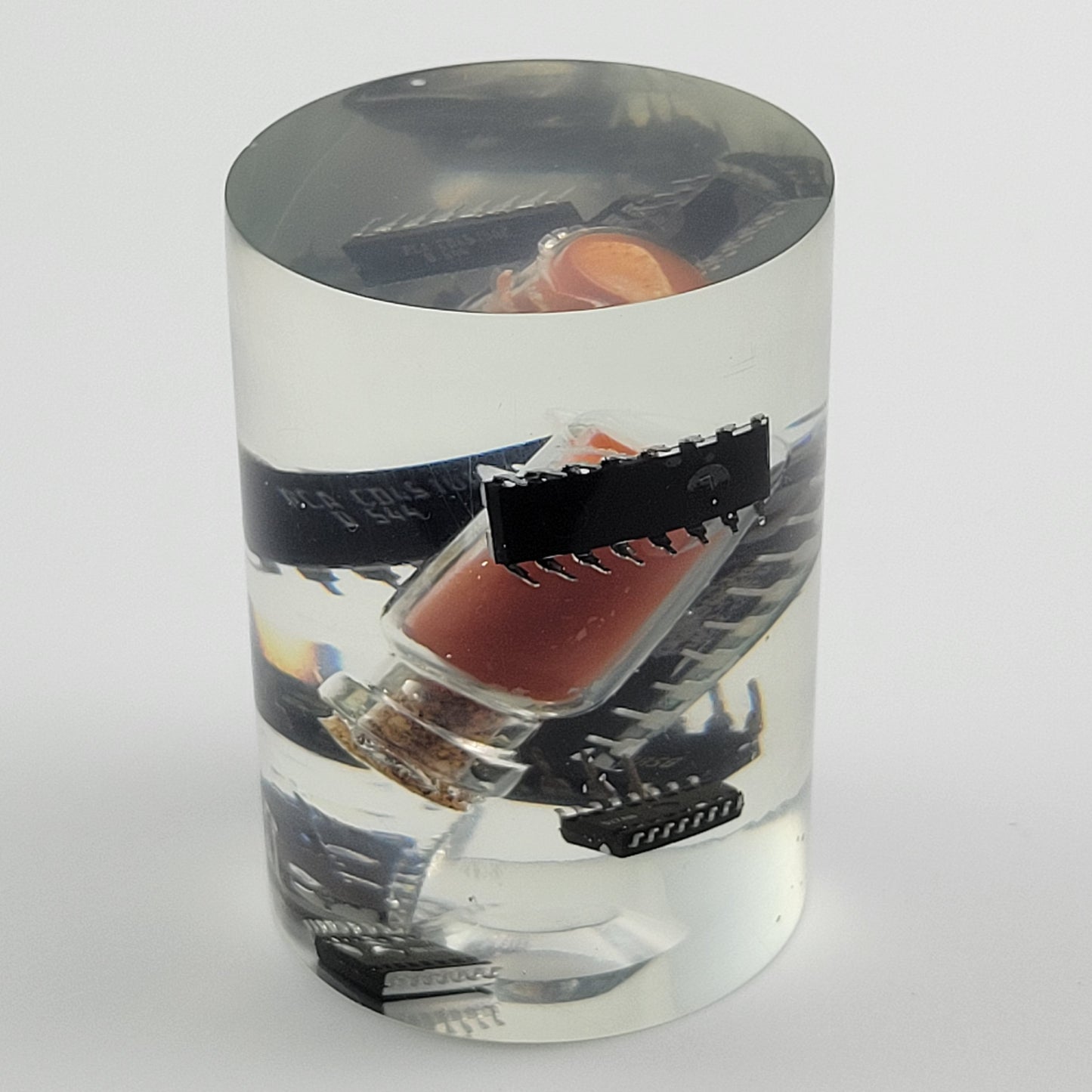 RESIN CYLINDER CHIPS & SALSA - #016