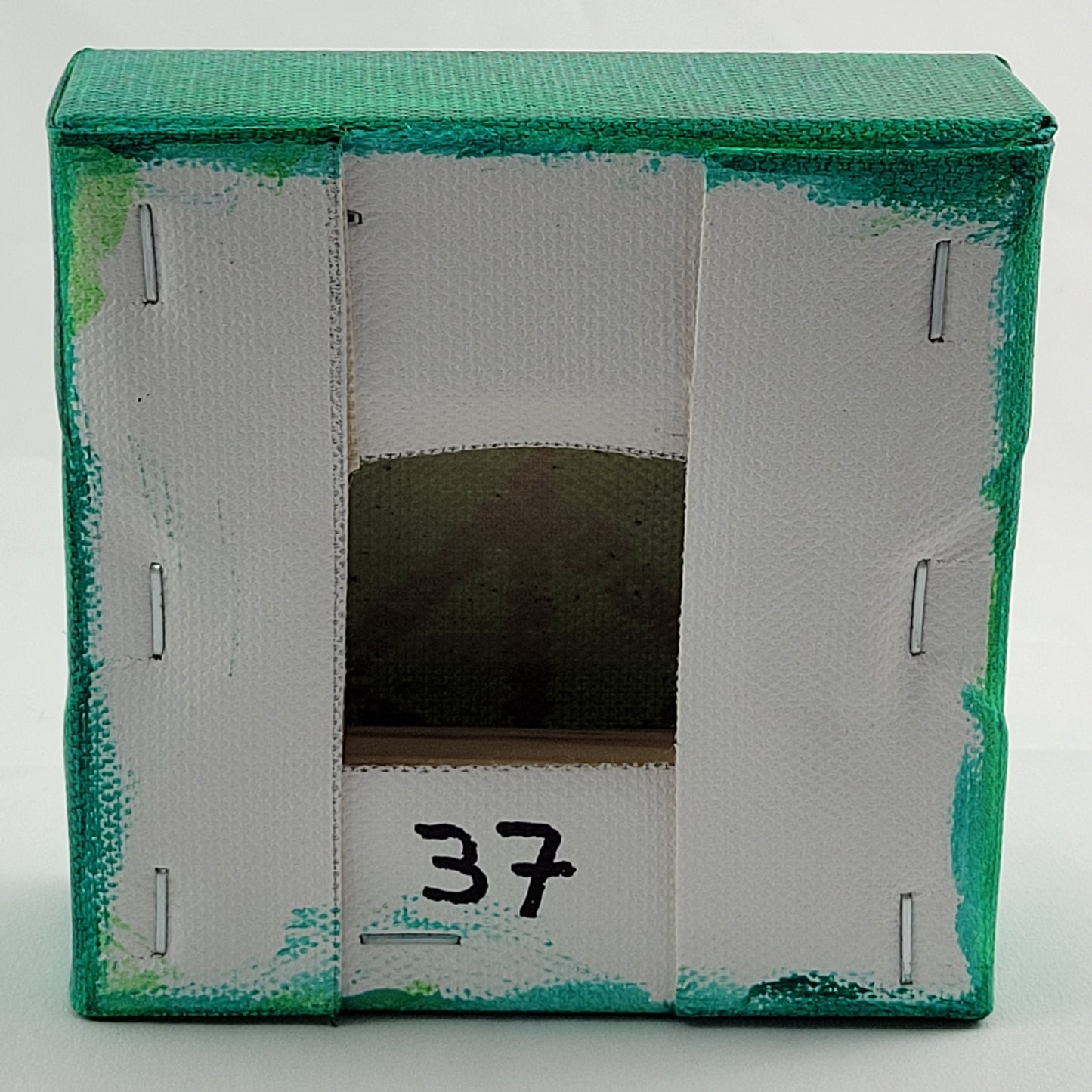 4"x4" CANVAS PEACE SYMBOL #037