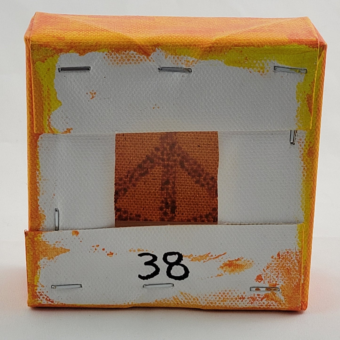 4"x4" CANVAS PEACE SYMBOL #038