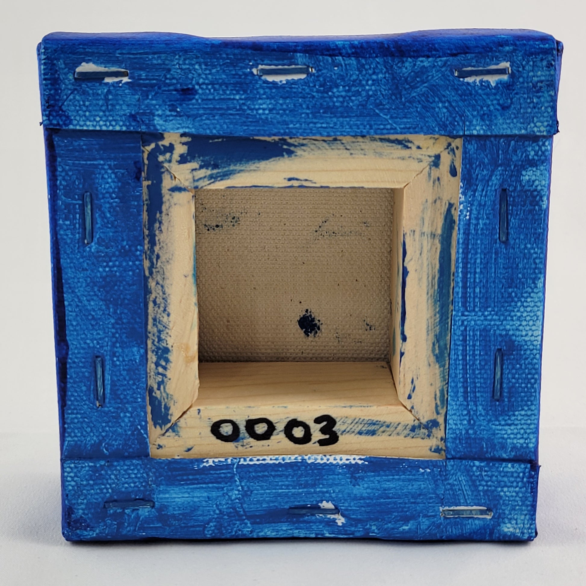 Back of canvas
