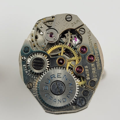 CUFFLINKS WATCH MOVEMENT  - OVAL #001