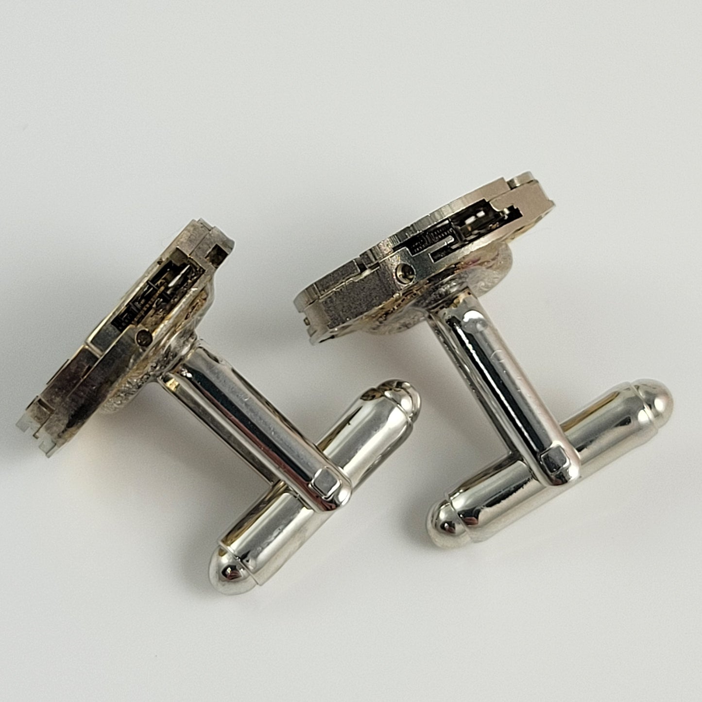 CUFFLINKS WATCH MOVEMENT - OVAL #003