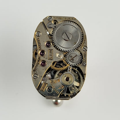 CUFFLINKS WATCH MOVEMENT - RECTANGLE #004