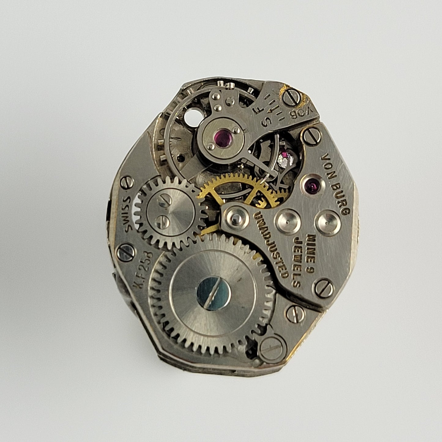 CUFFLINKS WATCH MOVEMENT - OVAL #005
