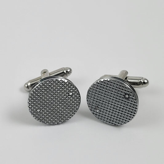 CUFFLINKS CAMERA BATTERY COVER CAP - ROUND #009