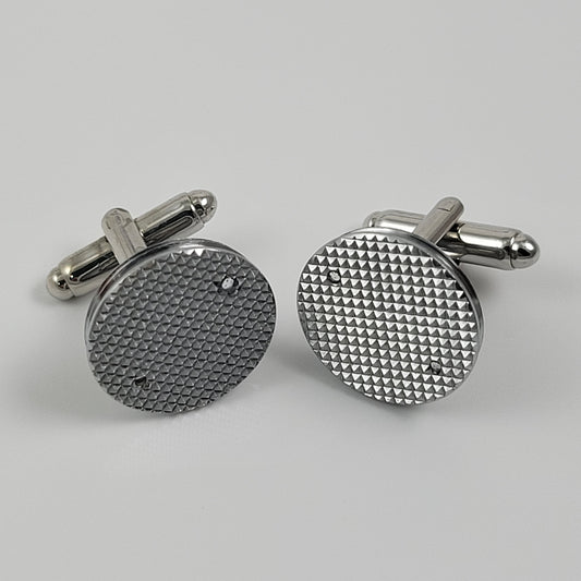 CUFFLINKS CAMERA BATTERY COVER CAP - ROUND #010