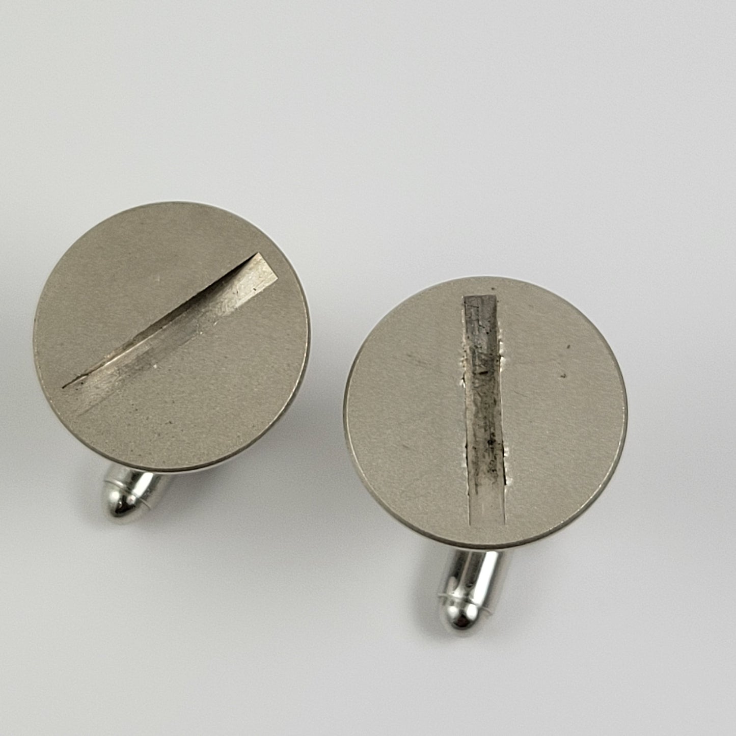 CUFFLINKS CAMERA BATTERY COVER CAP - ROUND #012