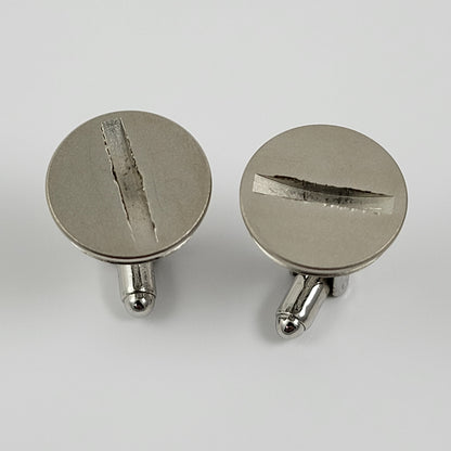CUFFLINKS CAMERA BATTERY COVER CAP - ROUND #013