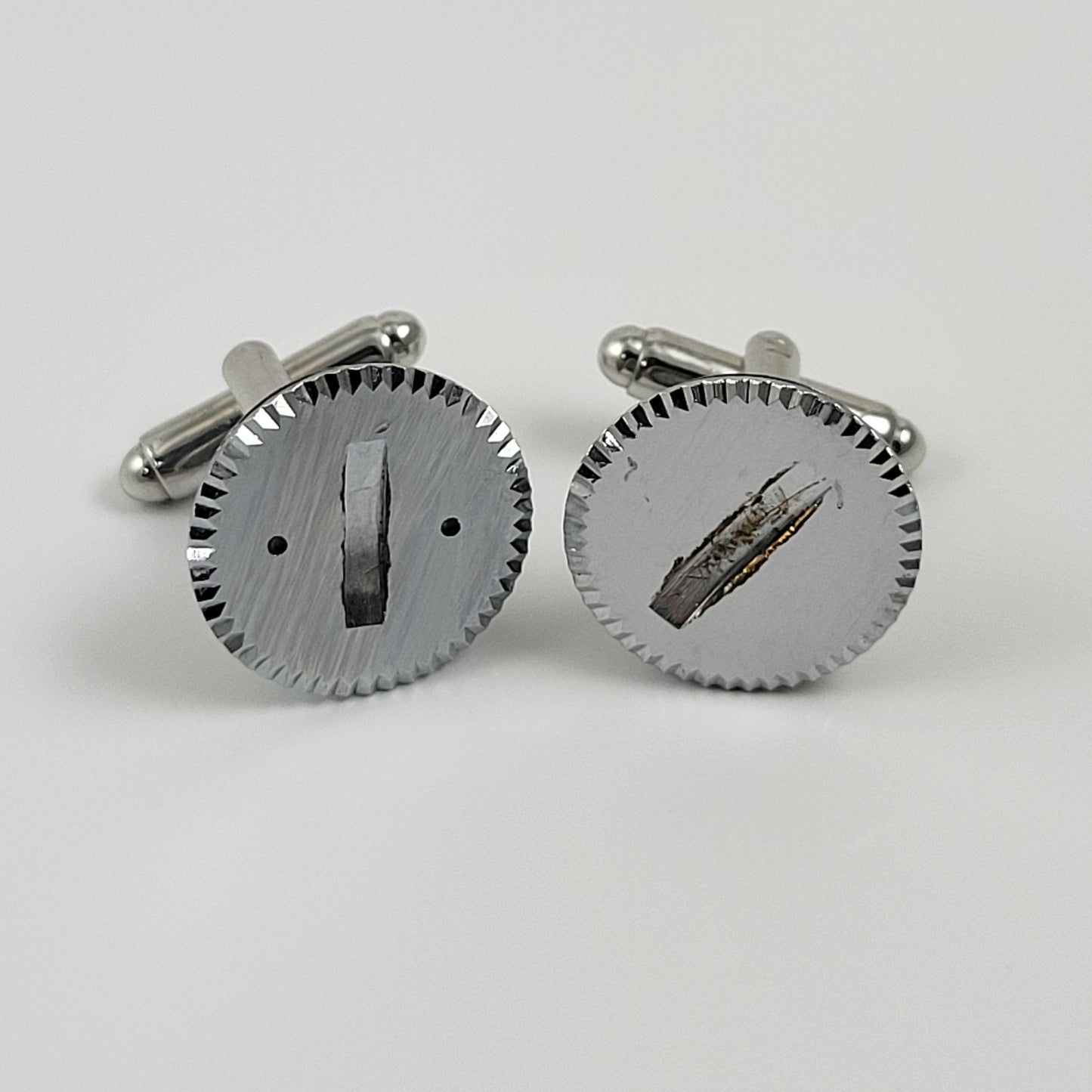 CUFFLINKS CAMERA BATTERY COVER CAP - ROUND #017