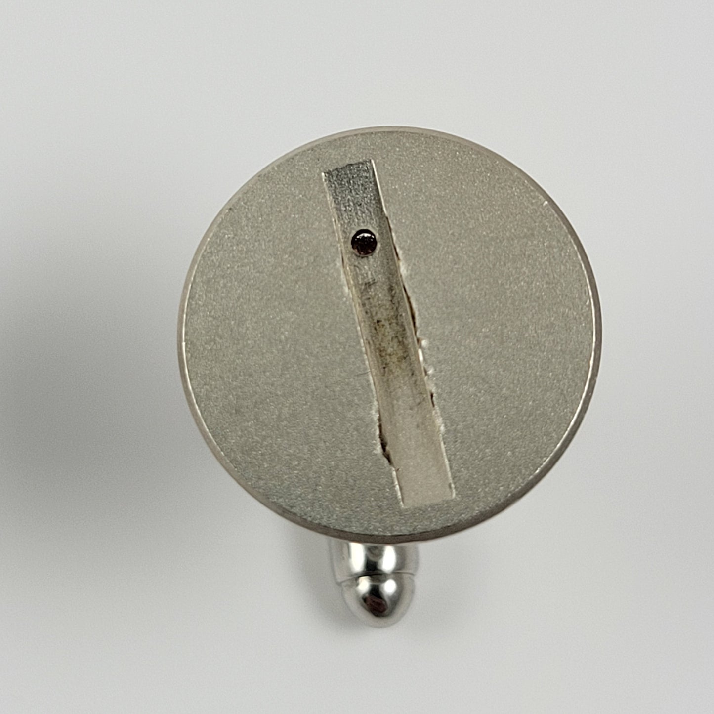 CUFFLINKS CAMERA BATTERY COVER CAP - ROUND #018