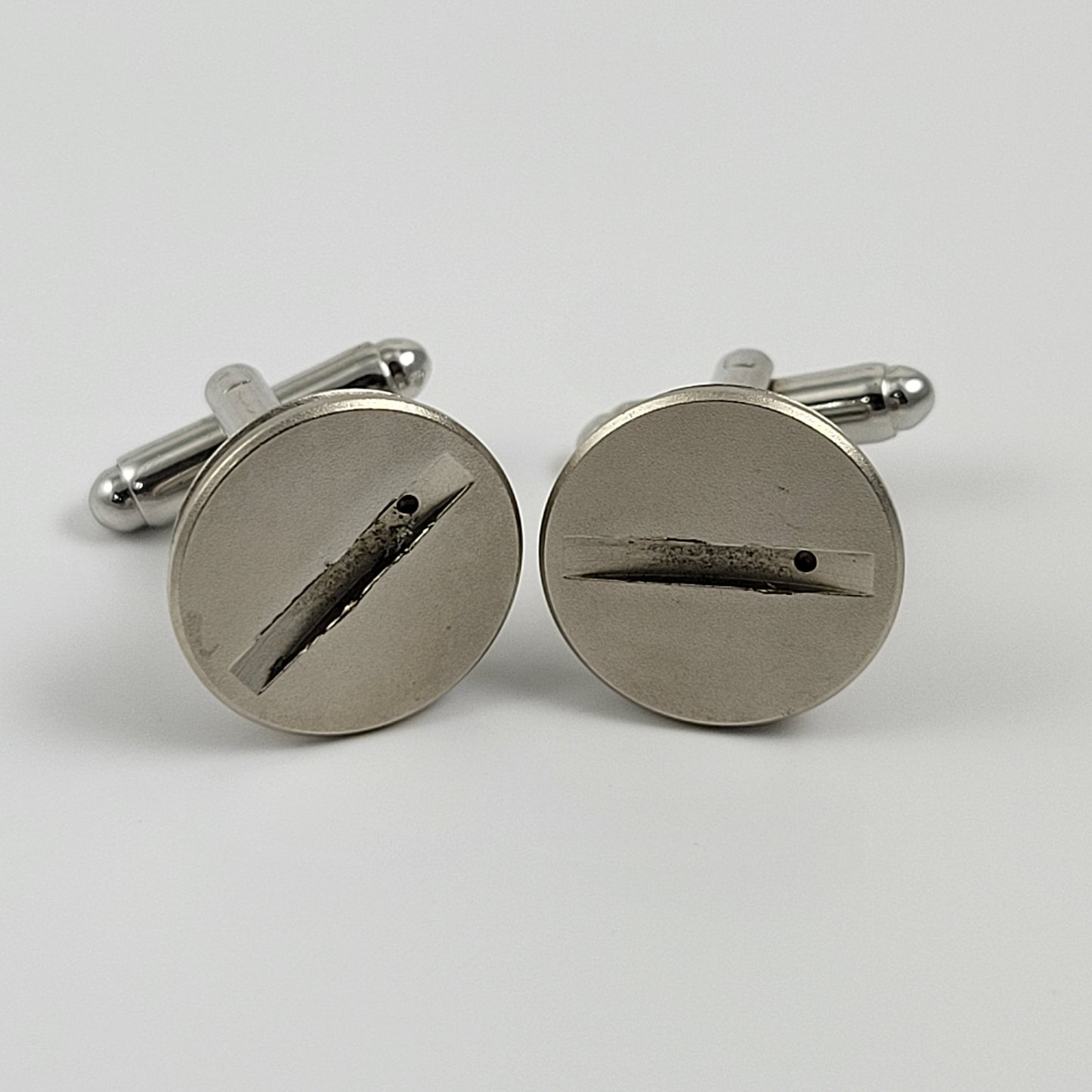 CUFFLINKS CAMERA BATTERY COVER CAP - ROUND #020