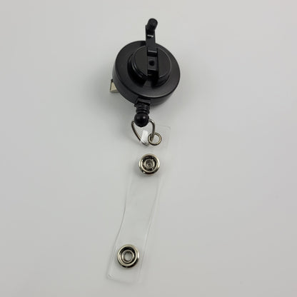 ID BADGE REEL - CANON A-1 FILM REWIND KNOB #002