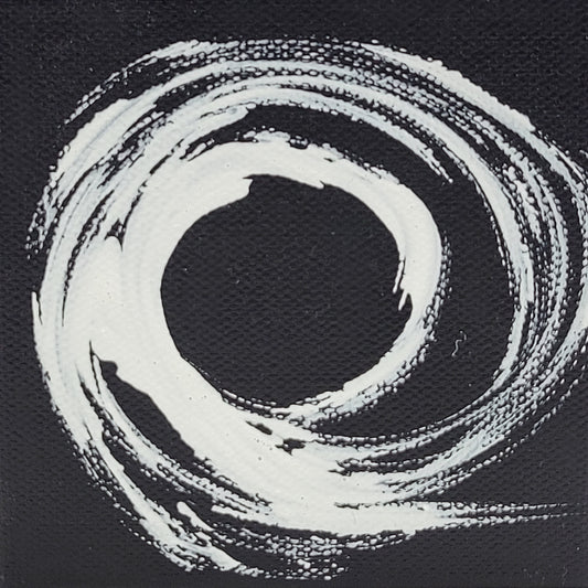4"x4" CANVAS SWIRL #021