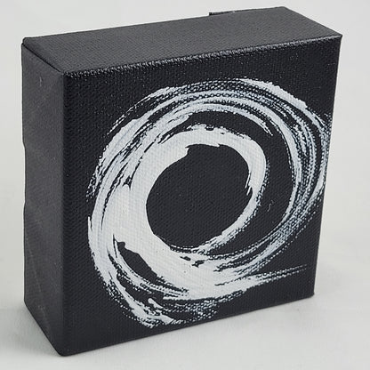 4"x4" CANVAS SWIRL #021