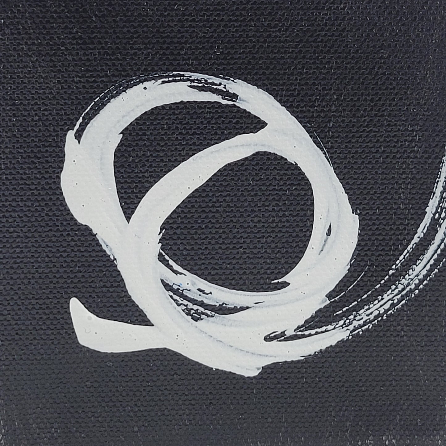 4"x4" CANVAS SWIRL #022