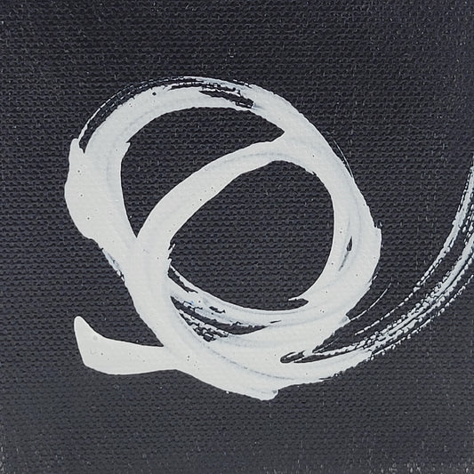 4"x4" CANVAS SWIRL #022