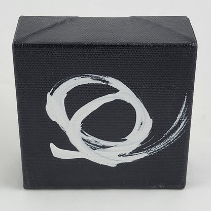 4"x4" CANVAS SWIRL #022
