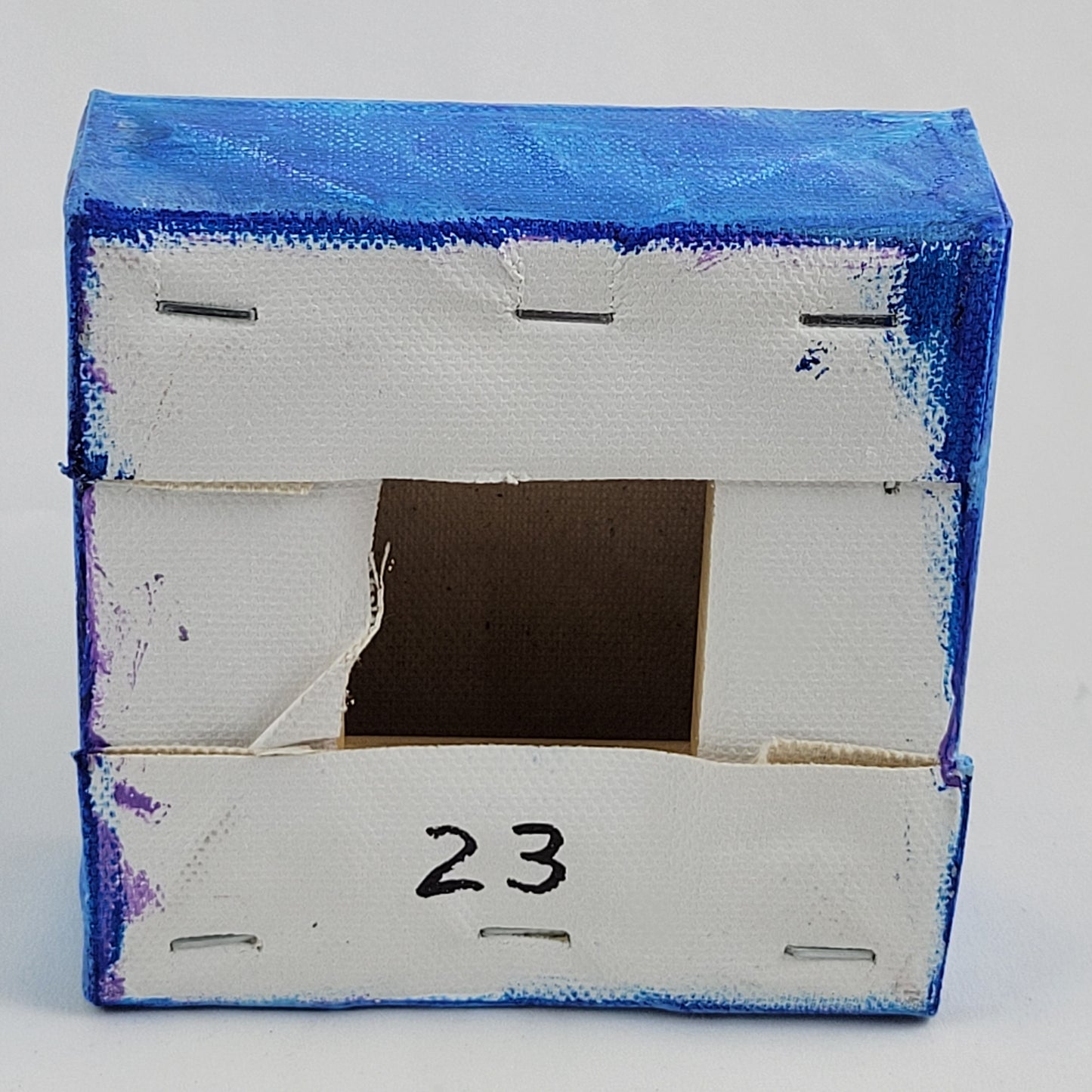 4"x4" CANVAS PEACE SYMBOL #023