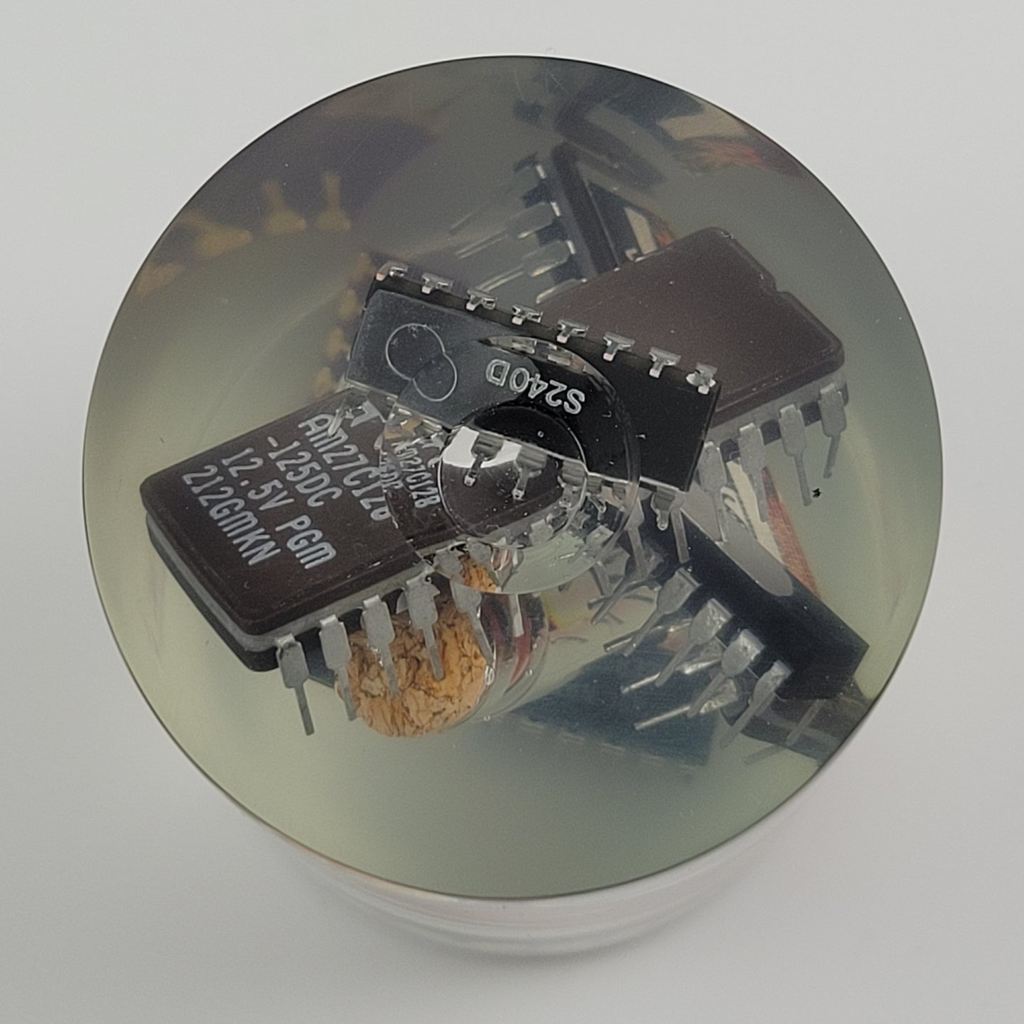 RESIN CYLINDER CHIPS & SALSA - #006
