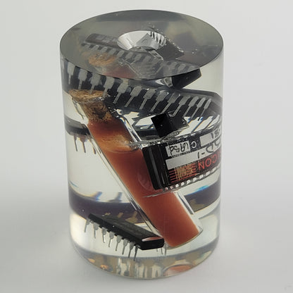 RESIN CYLINDER CHIPS & SALSA - #006