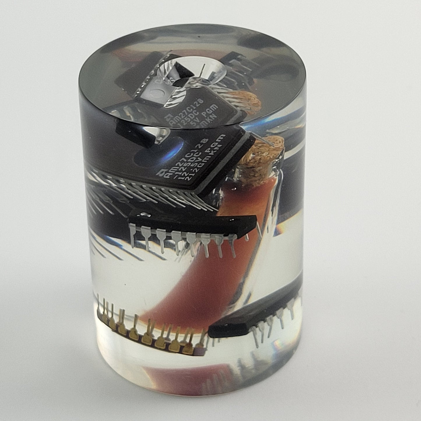 RESIN CYLINDER CHIPS & SALSA - #006