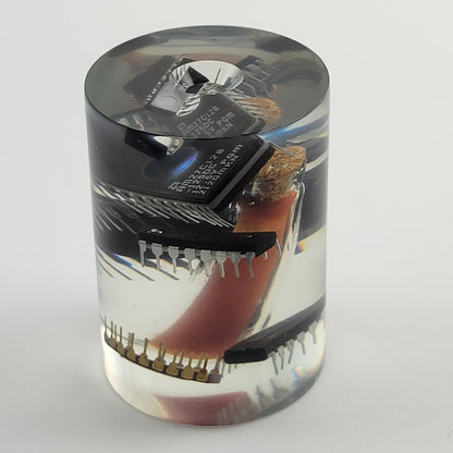 RESIN CYLINDER CHIPS & SALSA - #006