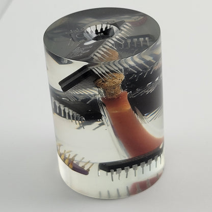 RESIN CYLINDER CHIPS & SALSA - #006
