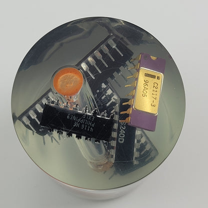 RESIN CYLINDER CHIPS & SALSA - #006