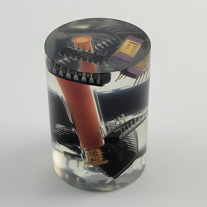 RESIN CYLINDER CHIPS & SALSA - #006