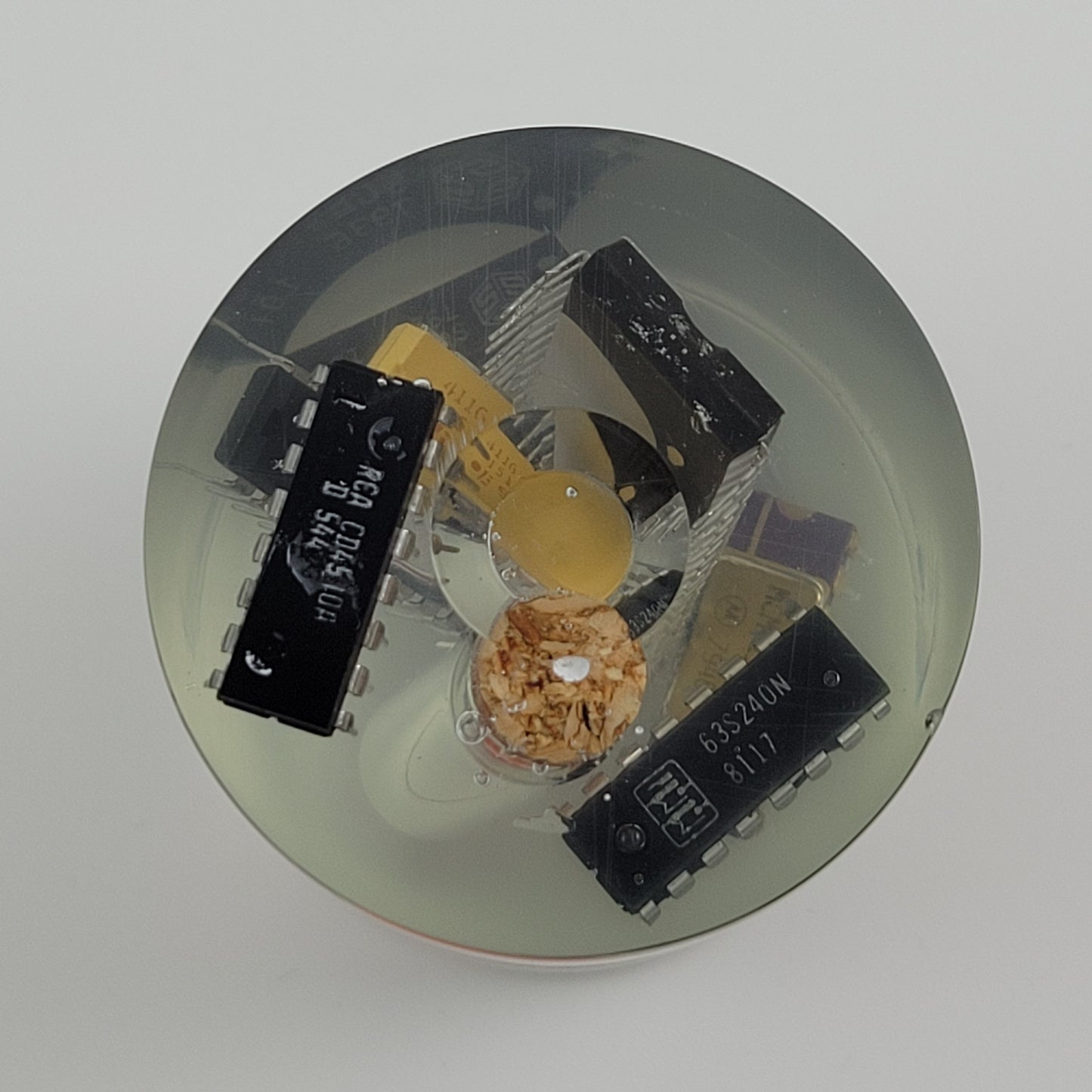 RESIN CYLINDER CHIPS & SALSA - #007