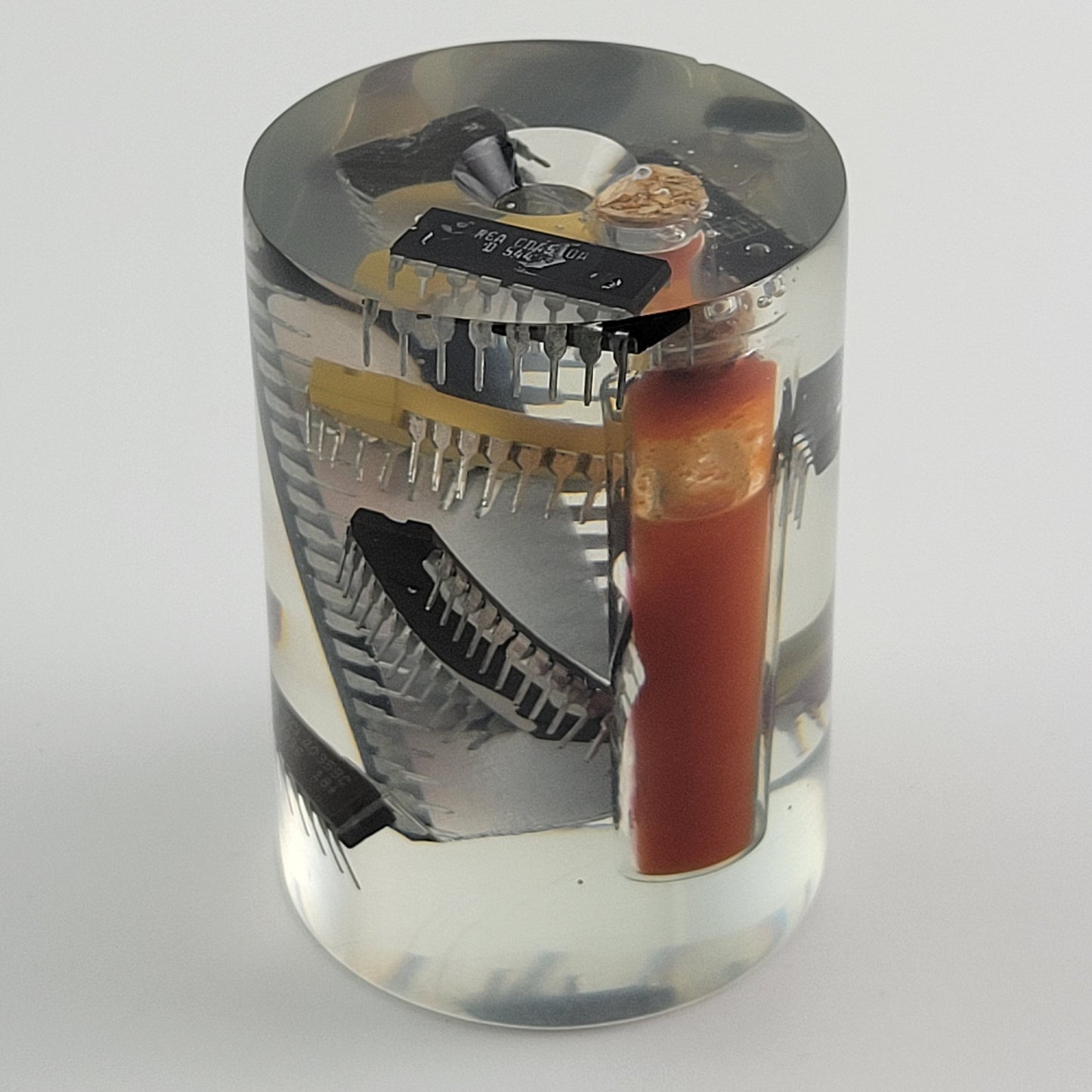 RESIN CYLINDER CHIPS & SALSA - #007