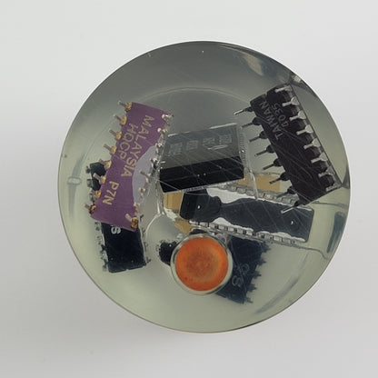 RESIN CYLINDER CHIPS & SALSA - #007