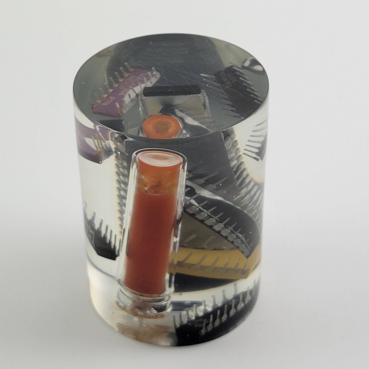 RESIN CYLINDER CHIPS & SALSA - #007