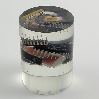 RESIN CYLINDER CHIPS & SALSA - #008