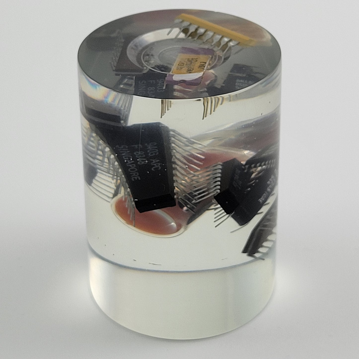RESIN CYLINDER CHIPS & SALSA - #008