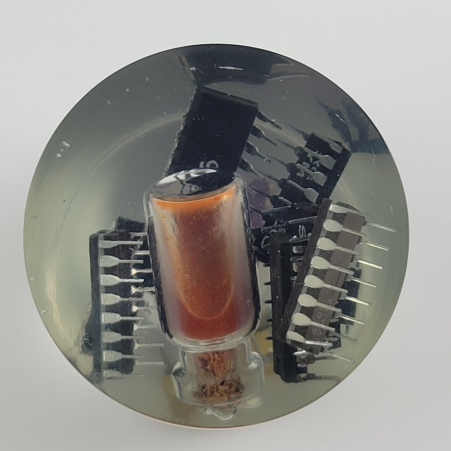 RESIN CYLINDER CHIPS & SALSA - #008