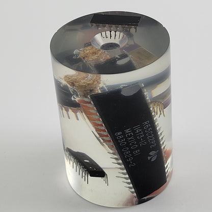 RESIN CYLINDER CHIPS & SALSA - #009