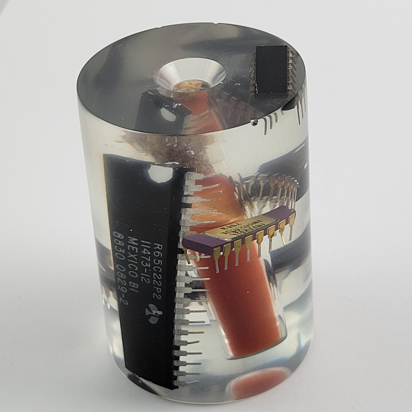 RESIN CYLINDER CHIPS & SALSA - #009